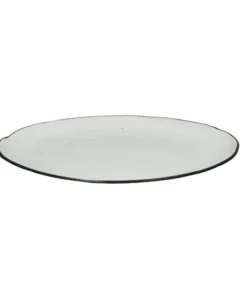 Pomax - BASIL - dinner plate - porcelain - DIA 26 cm - white