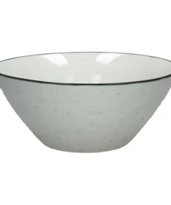 Pomax - BASIL - pasta bowl - porcelain - DIA 23 x H 9,7 cm - white