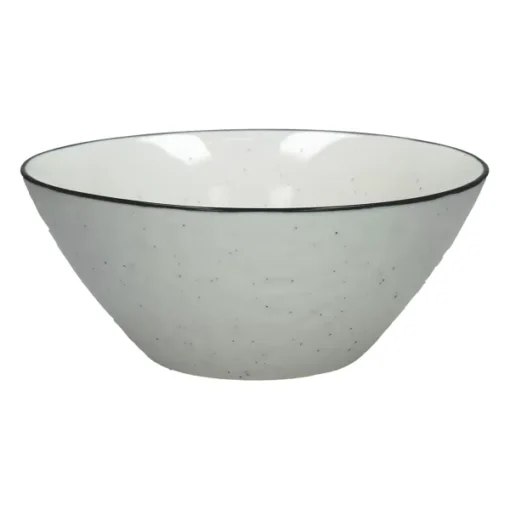 Pomax - BASIL - pasta bowl - porcelain - DIA 23 x H 9,7 cm - white