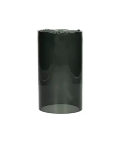 Pomax - JAZZ - cylinder - glass - DIA 10 x H 18 cm - smoke