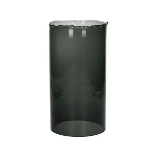 Pomax - JAZZ - cilinder - glas - DIA 13 x H 24 cm - smoke