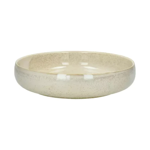 Pomax - NOUGAT - pasta bowl - porcelain - DIA 25 x H 5,5 cm - beige - Image 2