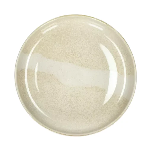 Pomax - NOUGAT - pasta bowl - porcelain - DIA 25 x H 5,5 cm - beige - Image 3