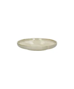 Pomax - NOUGAT - appetizer plate - porcelain - DIA 12,5 x H 2 cm - beige