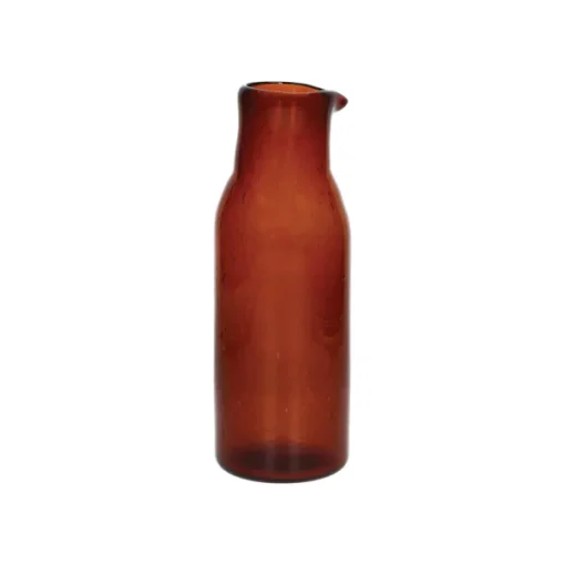 Pomax - VICO - carafe - glass - DIA 8,5 x H 24,5 cm - amber