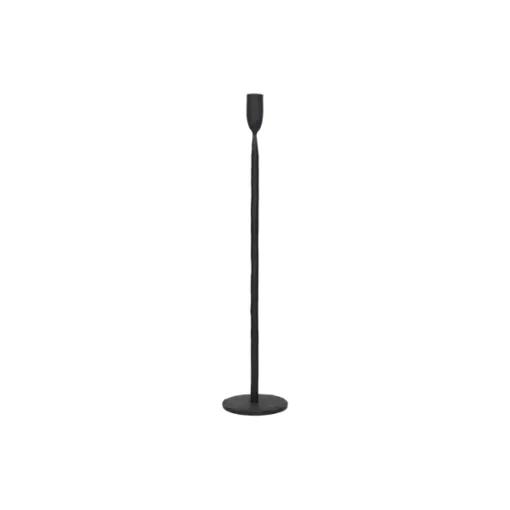 Pomax - LIZZIE - candle holder - metal - DIA 10,5 x H 60 cm - black - Image 2