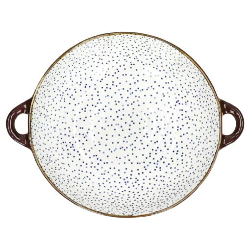Pomax - ANAFI - oven dish/bowl - porcelain - L 31 x W 24,5 x H 7,5 cm - blue - Image 3