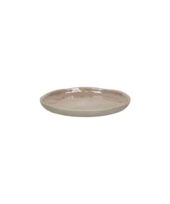 Pomax - SPIRO - appetizer plate - stoneware - DIA 12 cm x H 1 cm - powder pink