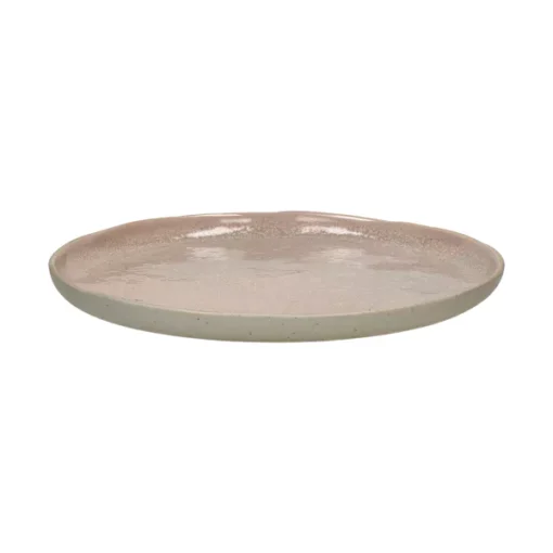 Pomax - SPIRO - dessert plate - stoneware - DIA 21 cm x H 1,5 cm - powder pink - Image 2
