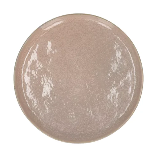 Pomax - SPIRO - dessert plate - stoneware - DIA 21 cm x H 1,5 cm - powder pink - Image 3