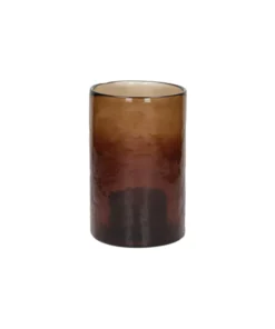 Pomax - PATTI - hurricane - glass - DIA 12,5 x H 20 cm - amber