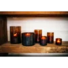 Pomax - PATTI - hurricane - glass - DIA 15 x H 25,5 cm - amber - Image 3
