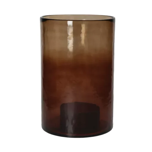 Pomax - PATTI - hurricane - glass - DIA 20,25 x H 30,5 cm - amber