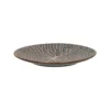 Pomax - LOTUS - dessert plate - porcelain - DIA 22 x H 2,5 cm - bronze