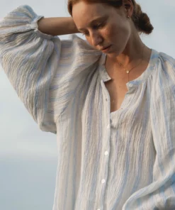 lu.ciee - Linen Crinkle Blouse