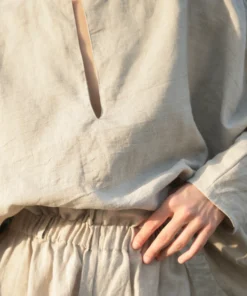 lu.ciee - Stella Blouse in Natural Brown