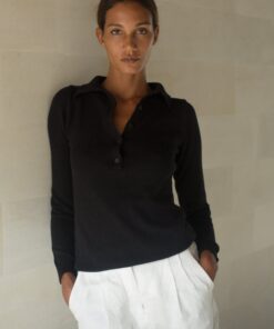 lu.ciee - Chopin Knit Shirt in Black