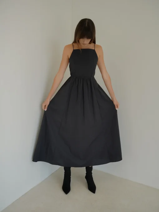 lu.ciee -  Calliope Backless Dress in Black - Image 2