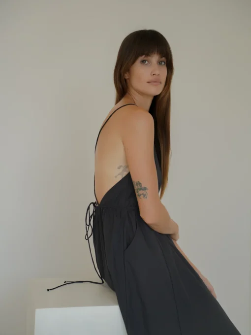 lu.ciee -  Calliope Backless Dress in Black - Image 6