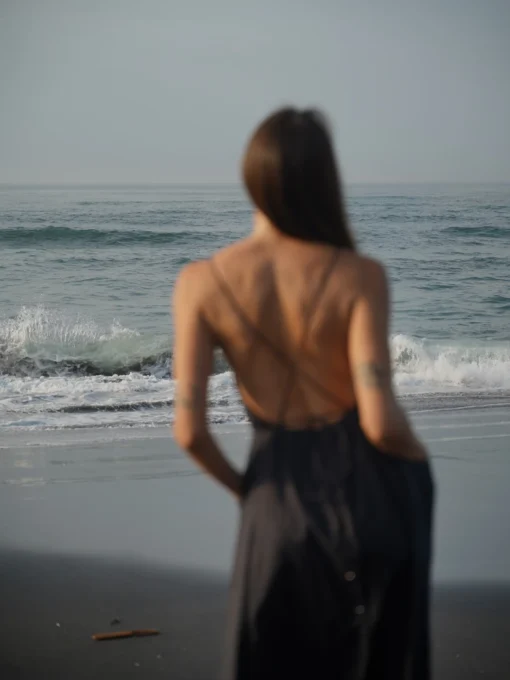 lu.ciee -  Calliope Backless Dress in Black - Image 7