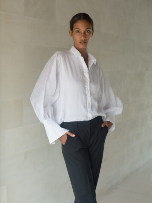 lu.ciee - Eloise Shirt in White - Image 2