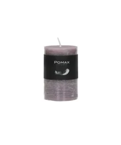 Pomax - CANDLE - candle - paraffin wax - DIA 5 x H 8 cm - lavender