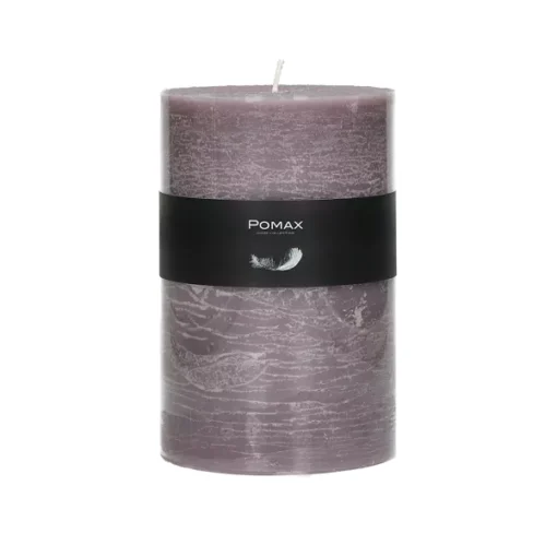 Pomax - CANDLE - candle - paraffin wax - DIA 10 x H 15 cm - lavender