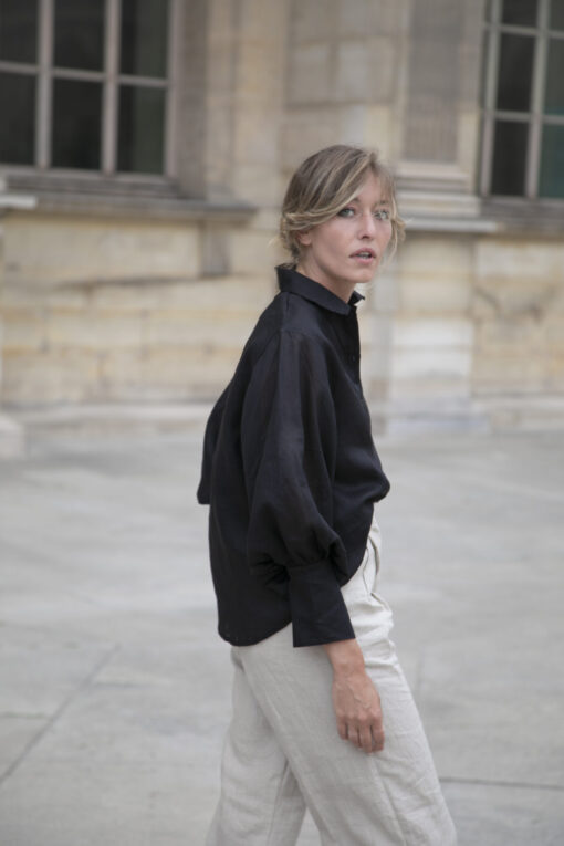 lu.ciee - Eloise Shirt in Black - Image 2