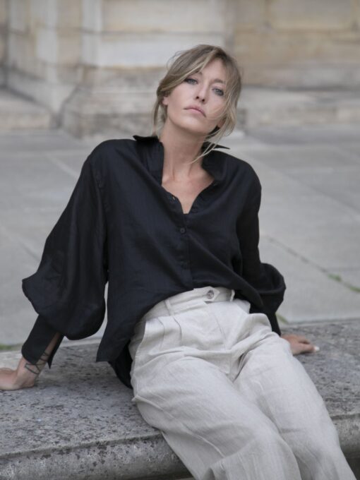lu.ciee - Eloise Shirt in Black