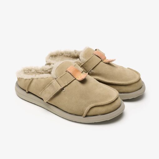 Satorisan - Uwabaki Clog Strap Suede - Driftwood - Image 5