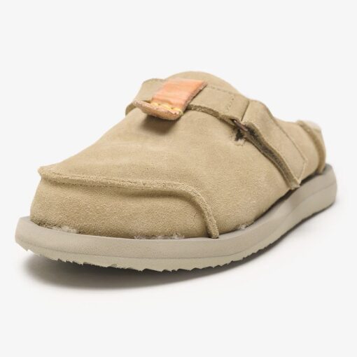 Satorisan - Uwabaki Clog Strap Suede - Driftwood - Image 2
