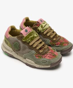 Satorisan - Chacrona Suede -Kilim Green