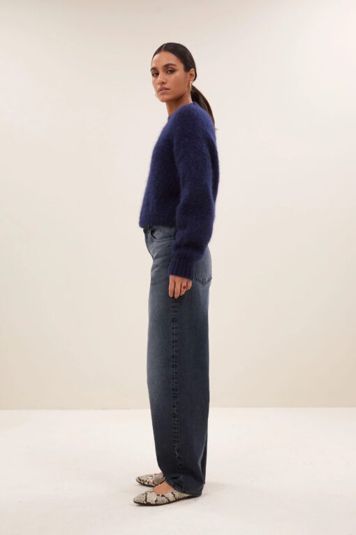 by-bar - lew dark denim pants | dark denim - Image 5