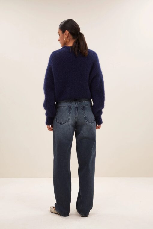 by-bar - lew dark denim pants | dark denim - Image 4