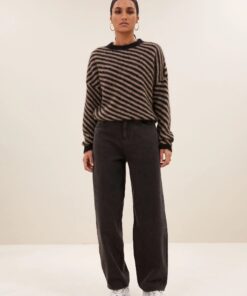 by-bar - lew black pants | jet black