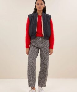 by-bar - aleksi sleeveless jacket | charcoal