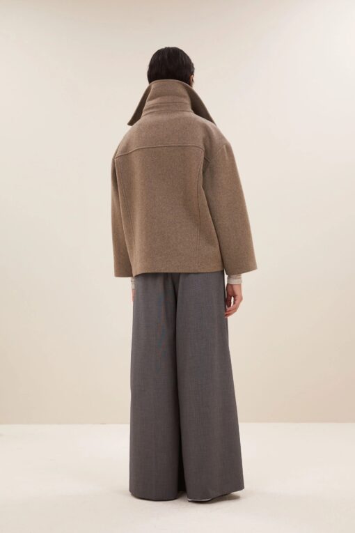 by-bar - rika coat | dark sand - Image 5