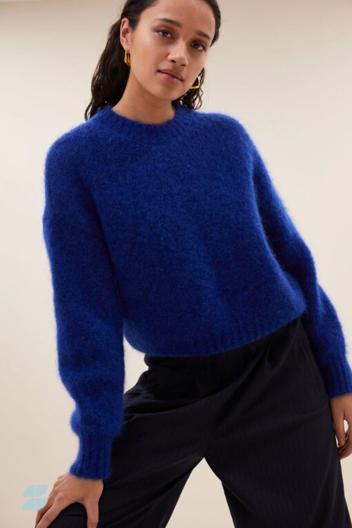 by-bar - sonny sparkle pullover | queens blue