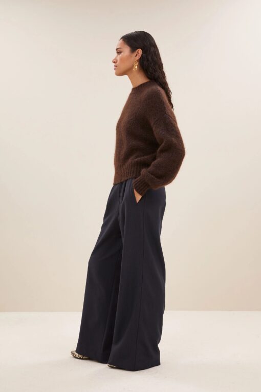 by-bar - sonny sparkle pullover | dark brown - Image 5