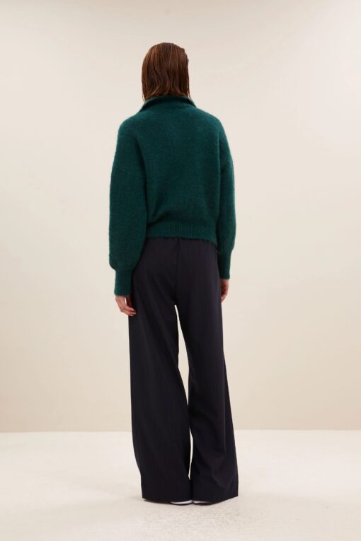 by-bar - polo pullover | dark green - Image 3