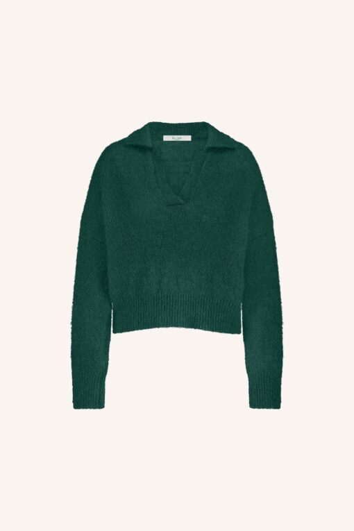 by-bar - polo pullover | dark green - Image 2