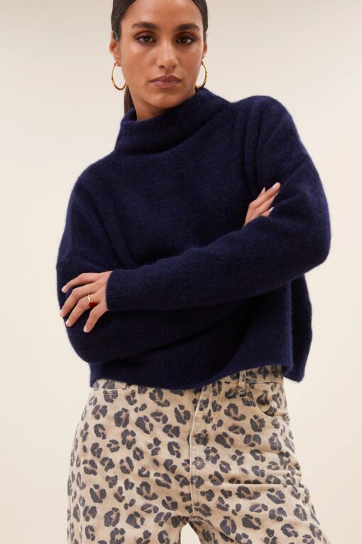 by-bar - vinn pullover | midnight - Image 3