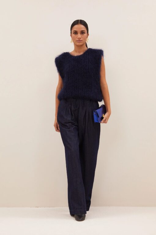 by-bar - jaxx stockholm blue pants | dark denim - Image 3