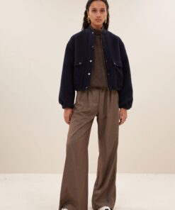 by-bar - maggie wool jacket | midnight