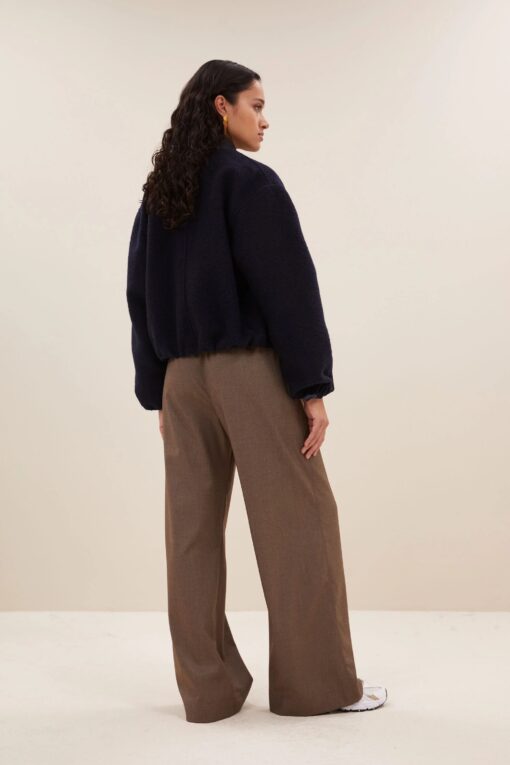by-bar - maggie wool jacket | midnight - Image 5