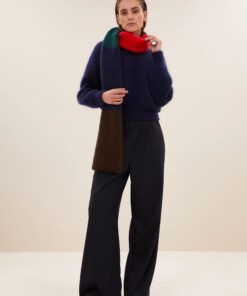 by-bar - leah striped scarf | multi stripe