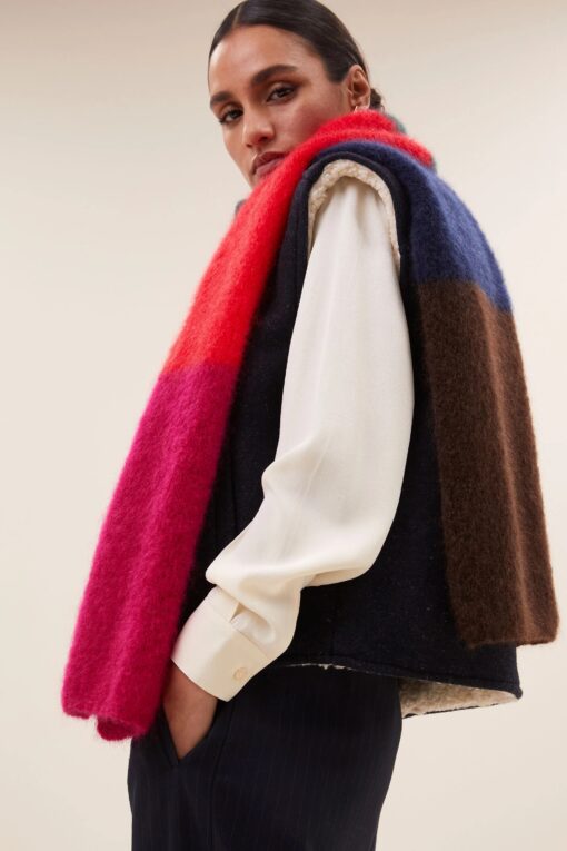 by-bar - leah striped scarf | multi stripe - Image 4