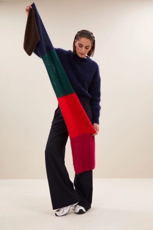 by-bar - leah striped scarf | multi stripe - Image 3