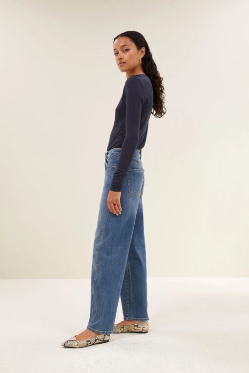 by-bar - basic ls wool top | midnight - Image 5