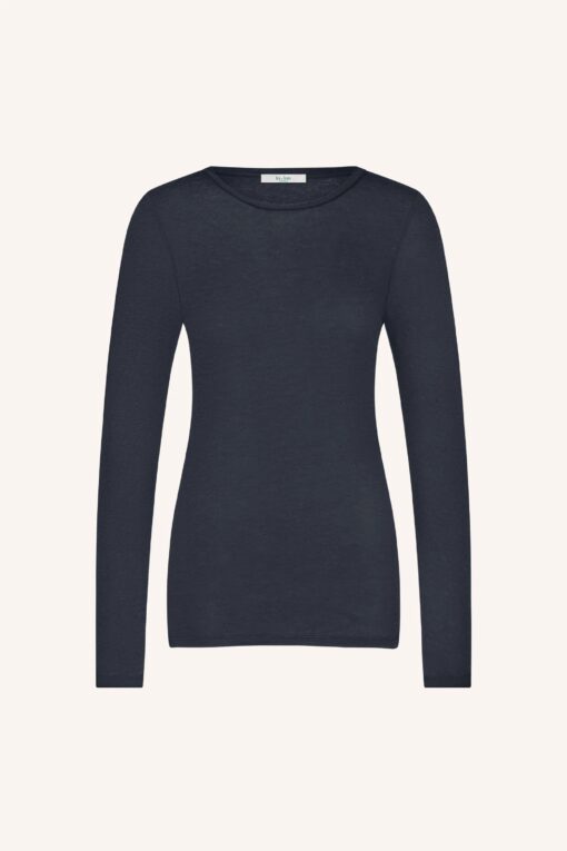 by-bar - basic ls wool top | midnight - Image 2